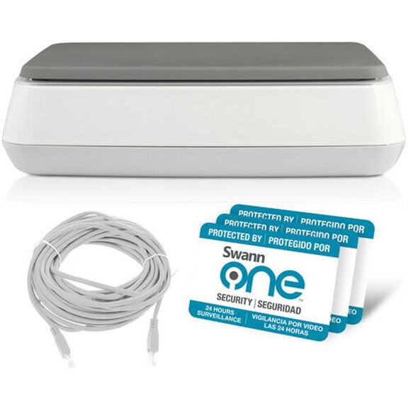 Swann One Wireless Security System Hub, new w/ power supply, ethernet cable - Picture 1 of 4